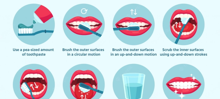Cuidado dental con brackets